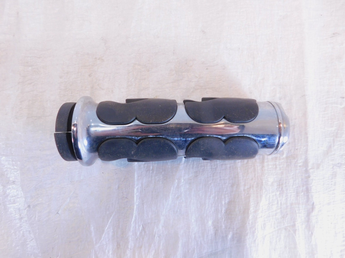 Harley Davidson Dyna Sportster & Softail Chrome Left ISO Hand Handlebar Grip - C3 Cycle