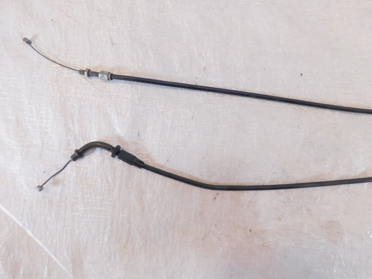 1993-1999 Yamaha FZR600R FZR600 Push & Pull Throttle Cable Line Wires - C3 Cycle