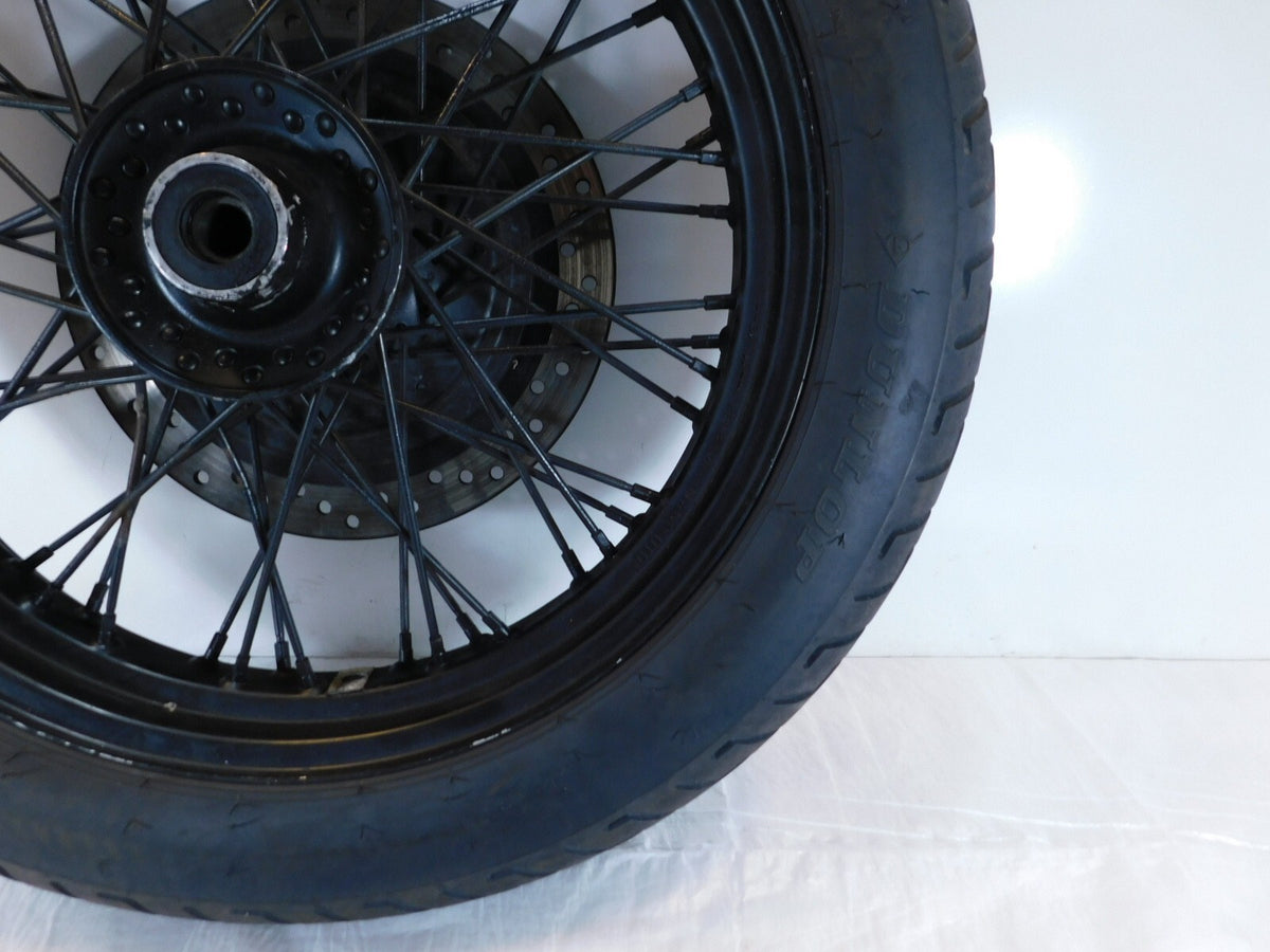1995-1997 Honda VT1100 VT1100C C2 Shadow ACE 1100 Black Front Wheel Hub & Rim - C3 Cycle