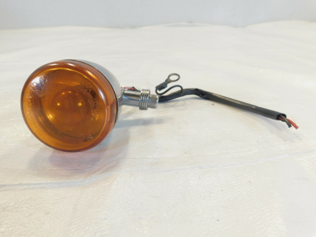Harley Davidson Sportster Softail Dyna V-Rod Chrome Front Turn Signal Indicator - C3 Cycle