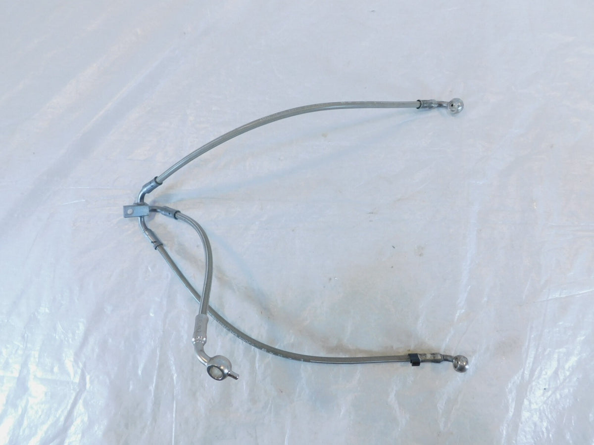 2006-2013 BMW F800S F800ST Front Wheel Brake Pump Unit to Caliper Hose Pipe Line - C3 Cycle