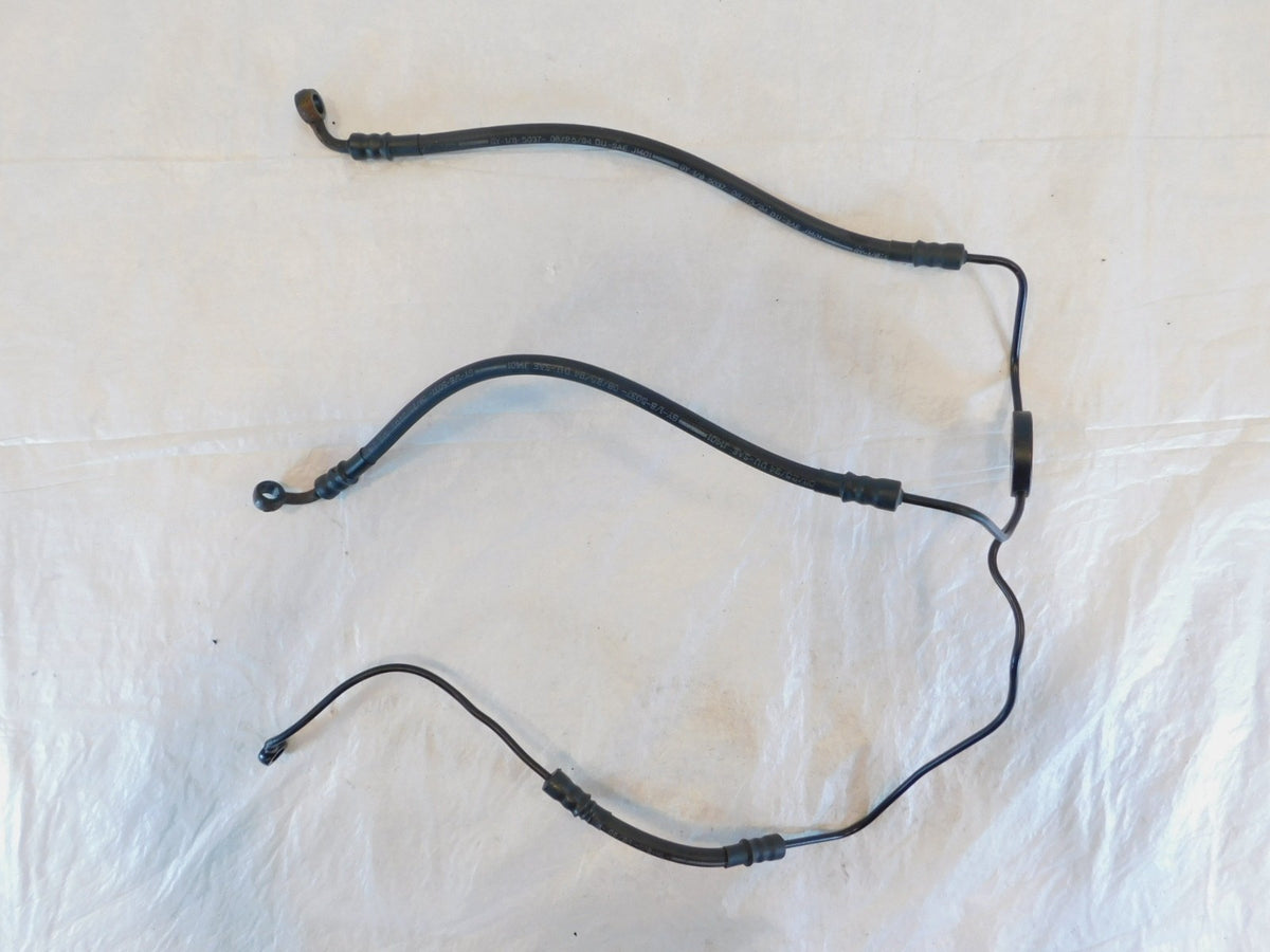 1994-1995 Harley Davidson Road King FLHR Dual Disc Front Bake Line Hose - C3 Cycle