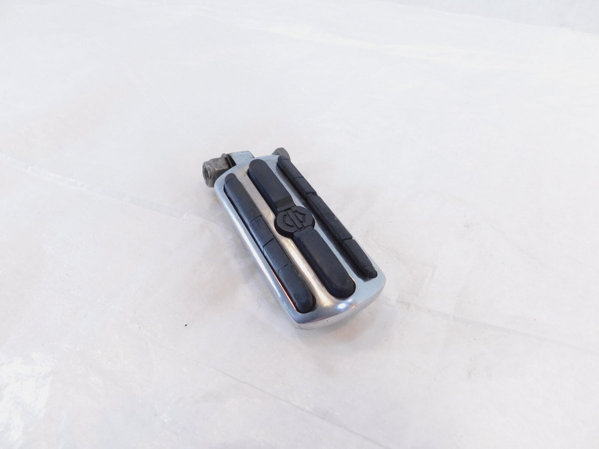 Harley Touring FXR Dyna Sportster & Softail Chrome & Rubber Footpeg Footrest