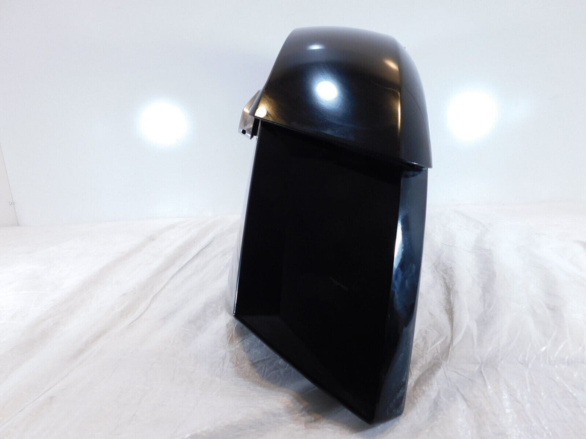 Victory Cross Country Left Cruiser Black Saddlebag Side Saddle Bag Bin/Lid Set - C3 Cycle