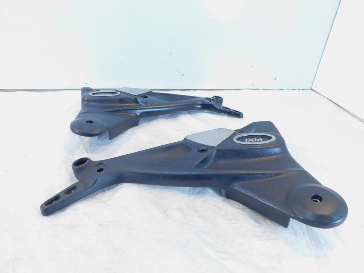 1996-2003 Triumph Trophy 900 Front Left/Right Foot Rest Peg Bracket Mount Plates - C3 Cycle