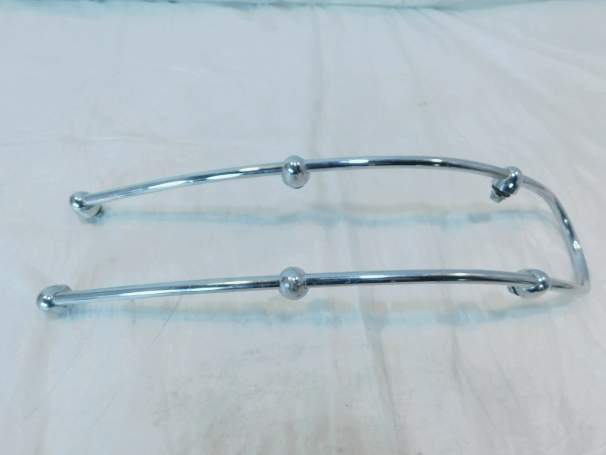 2004 04 Kawasaki Vulcan 1500 VN1500 Nomad Fi Right Saddlebag Upper Rail Guard - C3 Cycle