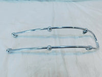 2004 04 Kawasaki Vulcan 1500 VN1500 Nomad Fi Right Saddlebag Upper Rail Guard - C3 Cycle