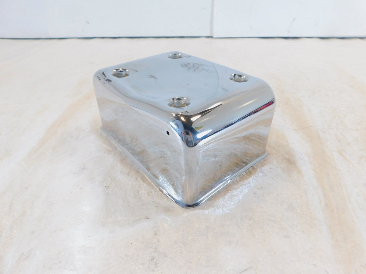 Harley Davidson Dyna Low Rider & Super Glide Chrome Electrical Left Side Cover - C3 Cycle