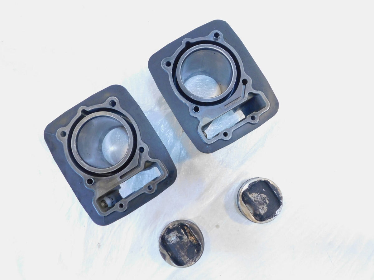 2000 & 2001 Victory V92 Sport Cruiser Black Cylinders Barrel Jugs & Pistons - C3 Cycle