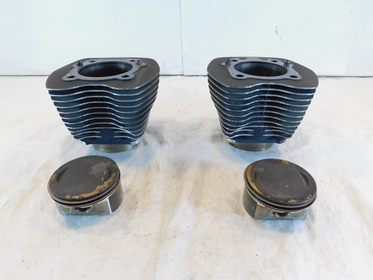 Harley Davidson Touring Dyna & Softail Twin Cam 96 Black Cylinders & Pistons - C3 Cycle