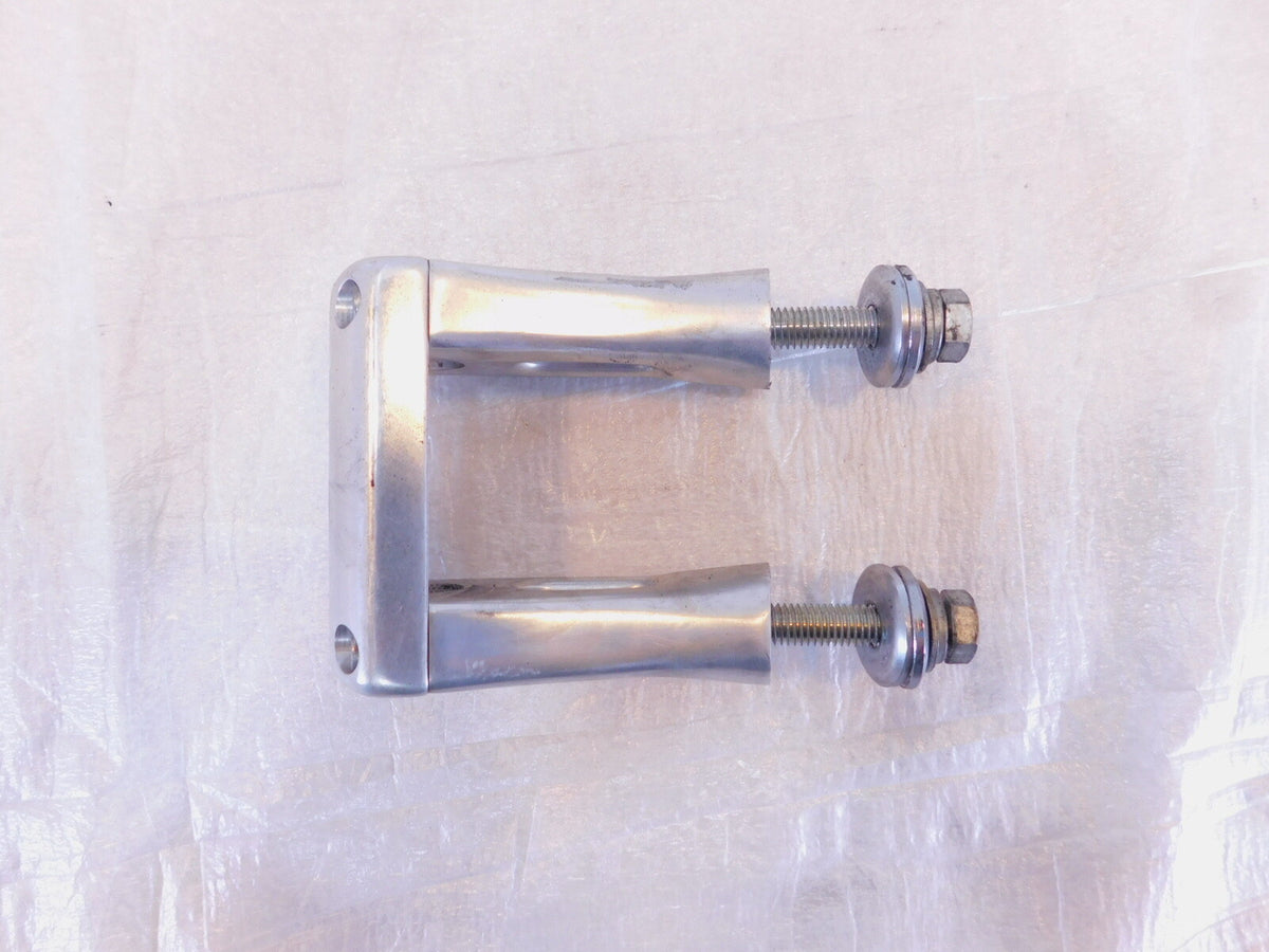 2001  Indian Centennial Scout Front Fork Handlebar Riser Mount Brackets - C3 Cycle