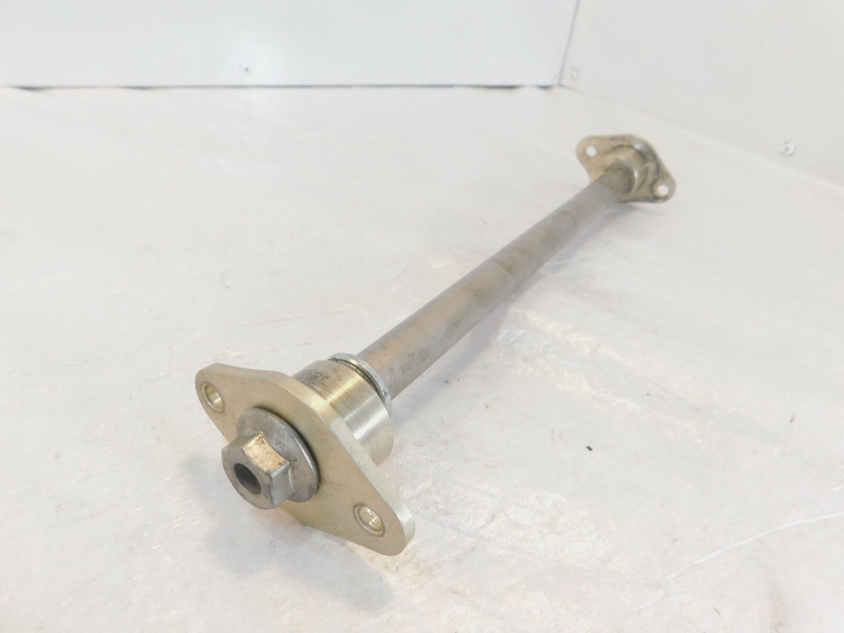 2008 Triumph Street Triple 675 Rear Wheel Swingarm Pivot Bolt Shaft & Adjusters - C3 Cycle