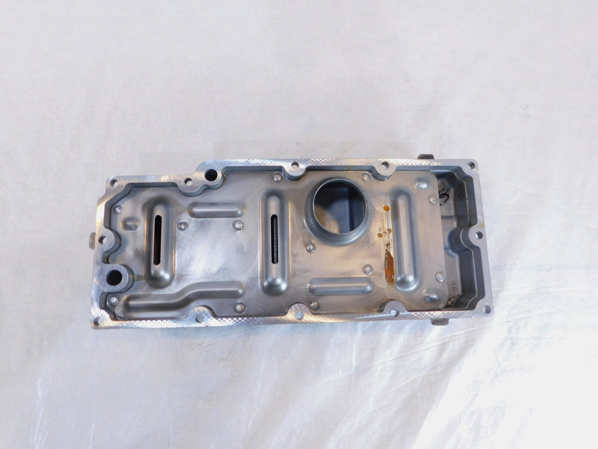 Harley Touring Road King & Electra Glide Silver Oil Pan Tray 62711-99 w/ Baffle - C3 Cycle