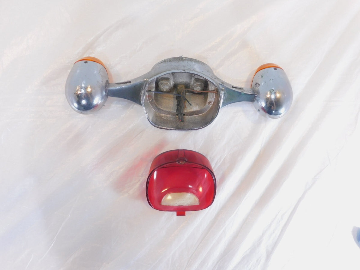 99-01 Indian Gilroy Scout Rear Fender Tail Brake Light Turn Signal Indicators - C3 Cycle