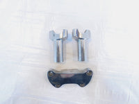 Harley Davidson Sportster 883 1200 Top Chrome Handlebar Handle Bar Riser Bracket - C3 Cycle