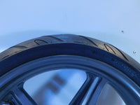 Aprilia RST1000 RST 1000 Futura Cast Front Wheel Rim & Tire 3.5" x 17" -Straight - C3 Cycle
