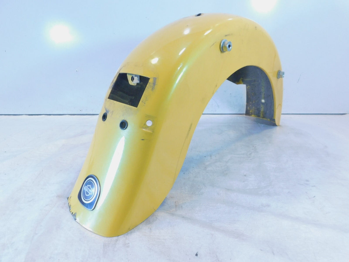 Harley Davidson Touring FLTR FLTRI Road Glide Yellow Rear Wheel Cover Fender - C3 Cycle