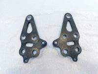 Pair Black 2008-2016 Polaris Victory Vision Engine Motor Mount Rear Brackets