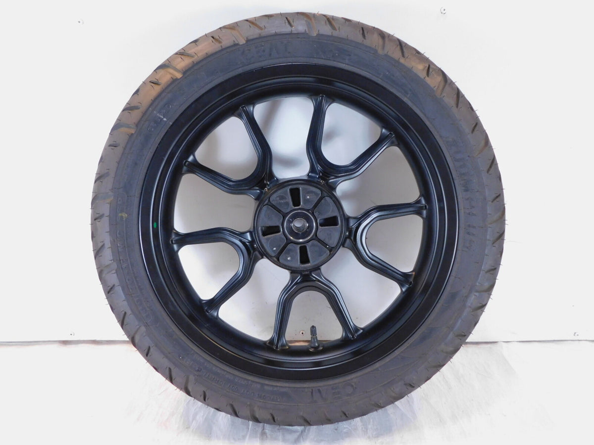 Royal Enfield Meteor 350 Stellar Euro 5 Black Rear Wheel Rim & Tire 17" x 3.5" - C3 Cycle