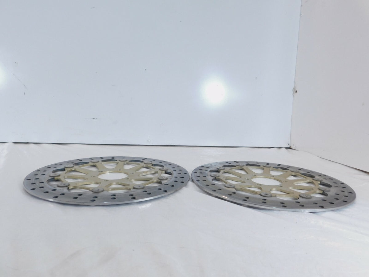 2016 16 Victory Brammo Empulse TT Front Wheel Left & Right Brake Disc Rotors - C3 Cycle