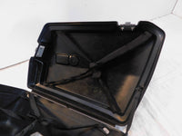1984-1989 BMW K100RS Black Left Rear Integral Case Saddlebag Luggage Holder Box - C3 Cycle