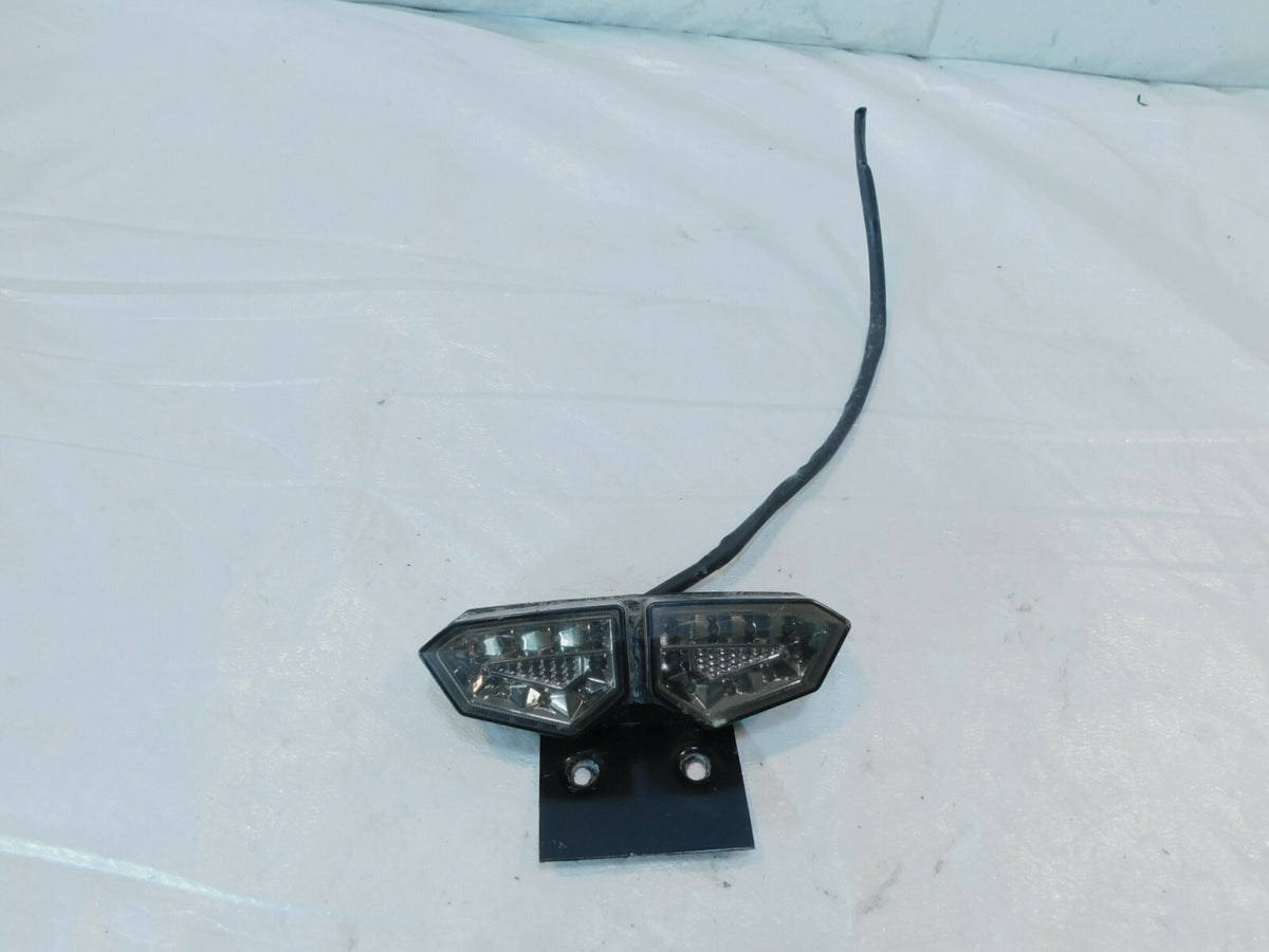2004 04 Buell Firebolt XB9R XB12R Rear Tail Fender License Plate Bracket & Light - C3 Cycle