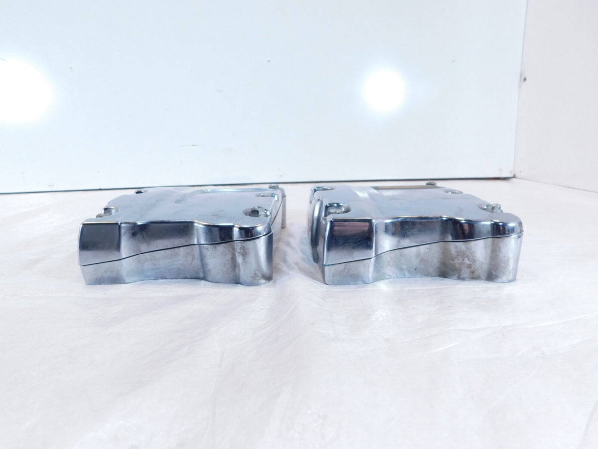 Harley Davidson Touring Dyna & Softail Chrome Cylinder Head Rocker Boxes - C3 Cycle