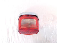 Harley Touring Dyna Softail Sportster Rear Tail Brake Light & Backplate -CRACKED - C3 Cycle
