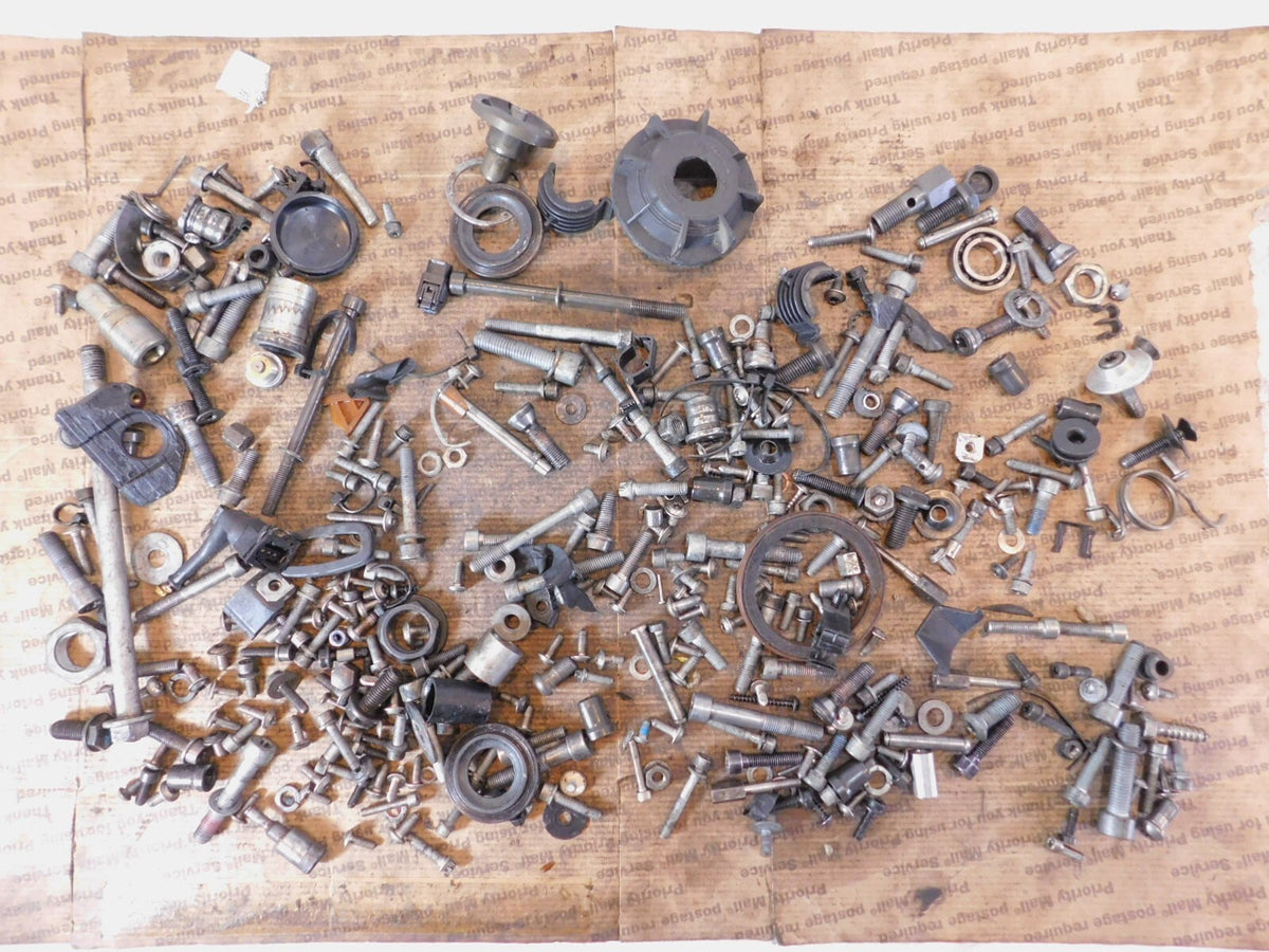 2011 11 BMW R1200RT R1200RTW Misc Nuts Bolts Brackets Hardware Parts Box Lot - C3 Cycle