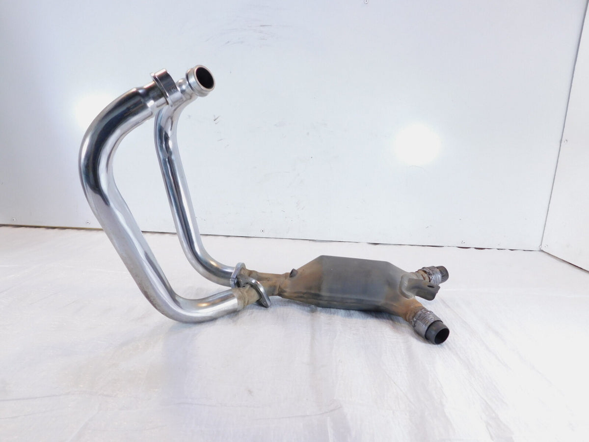 Suzuki GW250 Inazuma 250 L3 L4 L5 L7 Front Exhaust Muffler Intake Header Pipes - C3 Cycle