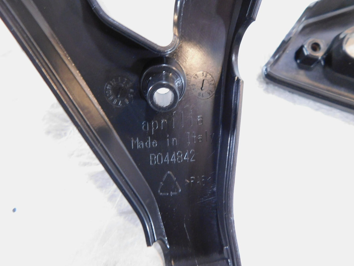 2014-2017 Aprilia Caponord 1200 Rally Right Rear Footrest Heel Guard Cover Plate - C3 Cycle