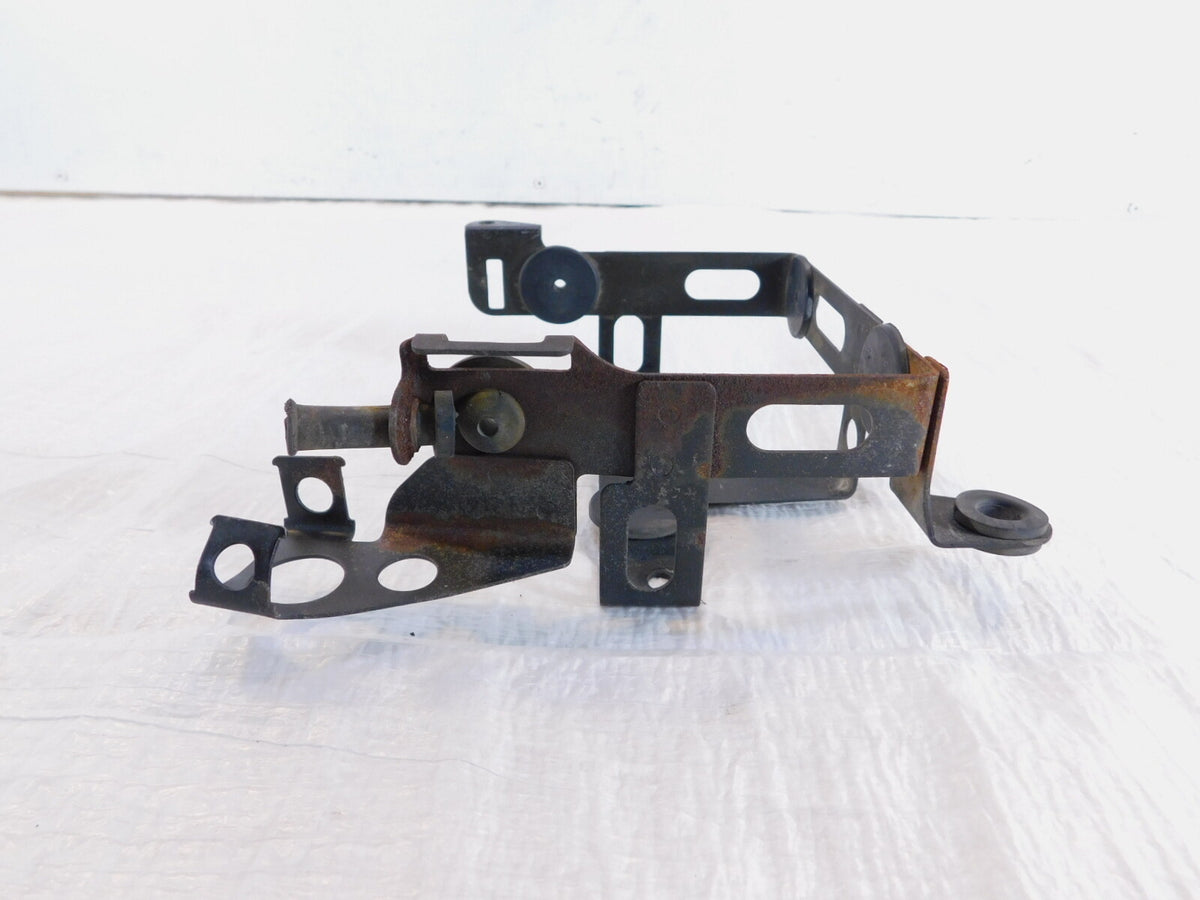 85-86 Honda VT500 VT500C Shadow 500 Black Battery Mount Holder Bracket Box Tray - C3 Cycle