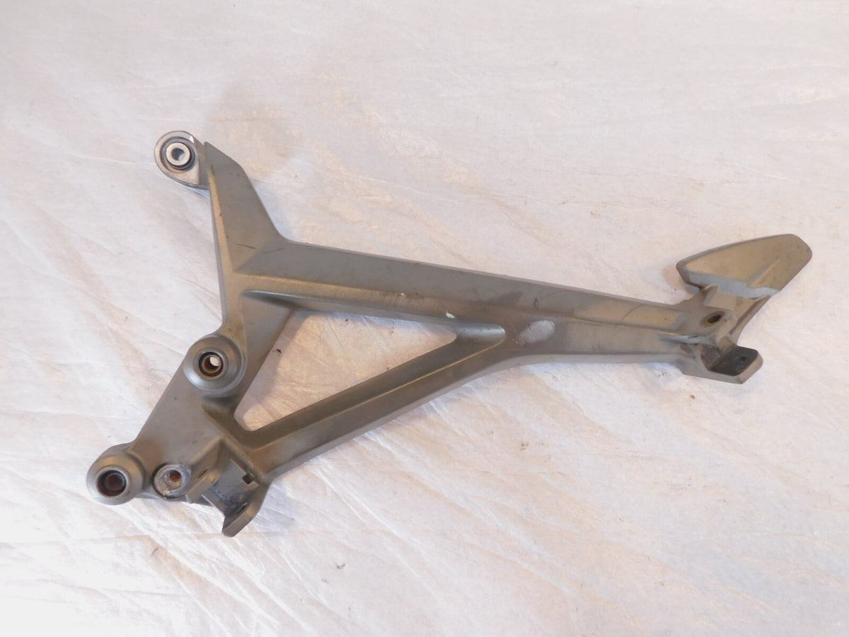 2007-09 Aprilia Shiver 750 SL750 Gray Left Side Footrest Foot Peg Mount Bracket - C3 Cycle