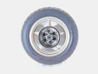 1984-1999 Yamaha Virago 750 1000 1100 XV700 XV750 Silver Rear Wheel Rim & Tire - C3 Cycle