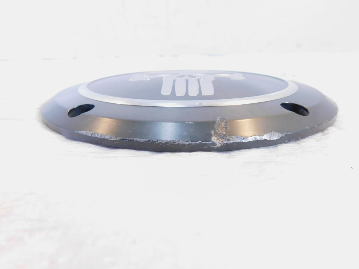 Harley Davidson Twin Cam Touring Dyna Softail Grey Punisher Derby Clutch Cover - C3 Cycle