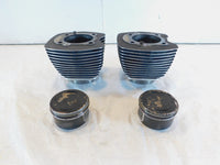 Harley Davidson Twin Cam Touring Dyna & Softail Engine Pistons & Black Cylinders - C3 Cycle