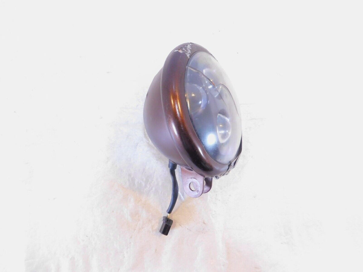 Harley Dyna Street Bob & V-Rod VRSCD Bronze Headlamp Headlight Bucket & Housing