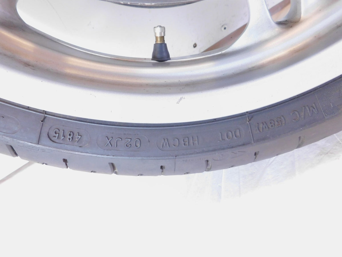 BMW K1200GT K1200RS R1100S R1150R Cast Silver Front Wheel Rim Tire & Brake Rotor - C3 Cycle