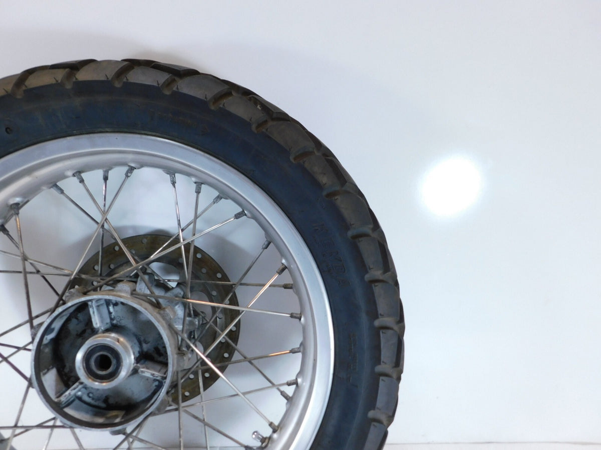 BMW F650GS G650GS & Dakar Sertao Spoked Laced Rear Wheel Hub Rim w/ Rotor & Tire - C3 Cycle