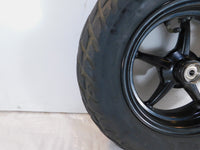2012-2019 Yamaha YW50 Zuma 50 50F 50FX Black Front Wheel Rim & Tire 10" x 3.00" - C3 Cycle