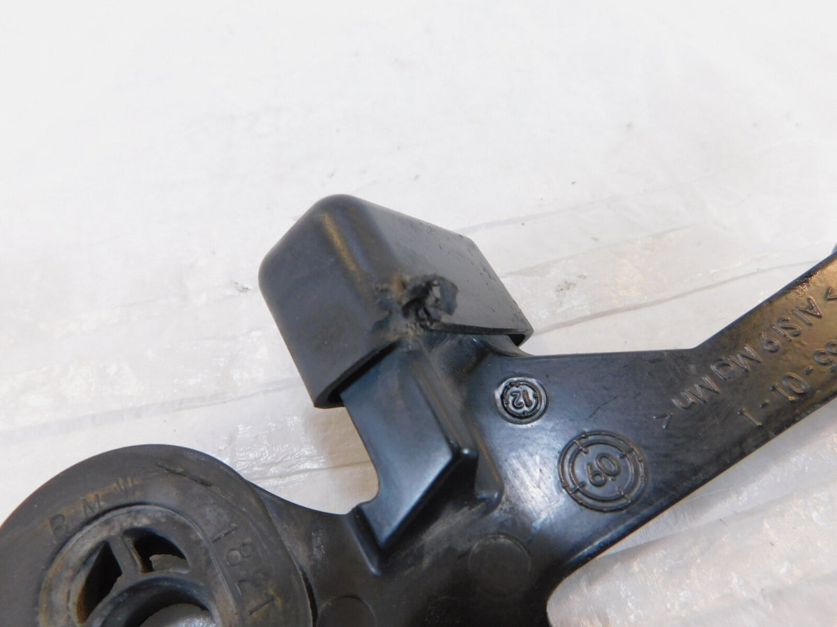 11-22 BMW K1600 K1600GT K1600GTL Black Left Rear Foot Peg Exhaust Bracket Spacer - C3 Cycle