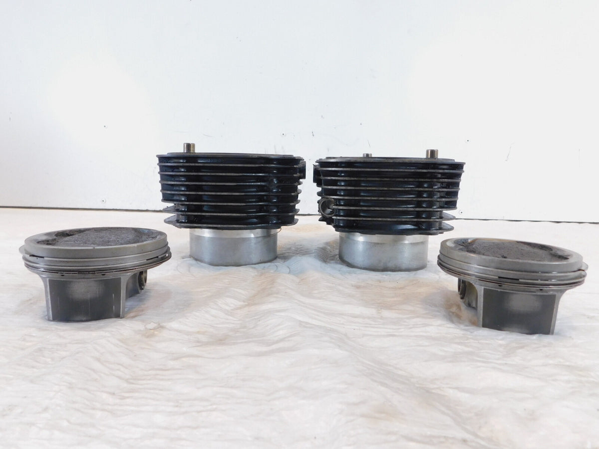 1997-2004 BMW R1200CL R1200C R1150R Black Left/Right Pistons and Cylinder Jugs - C3 Cycle