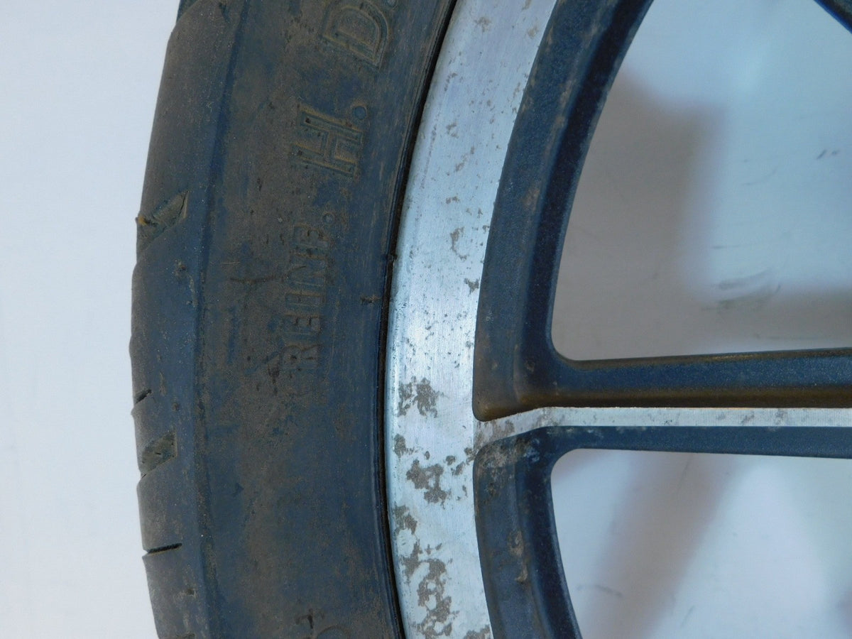 Harley Davidson Sportster 883 & 1200 19" Cast Front Wheel Rim w/ Tire - Bent - C3 Cycle