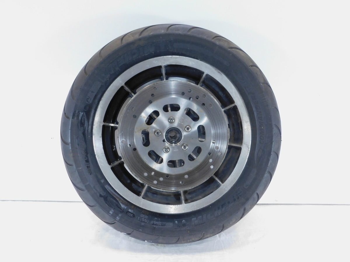 Harley Davidson EVO Touring Electra Glide Cast 10 Spoke Front Wheel Rim w/ Tire - C3 Cycle