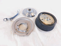 Harley Davidson Electra Glide Softail Dyna Air Cleaner Backplate & Cover - C3 Cycle