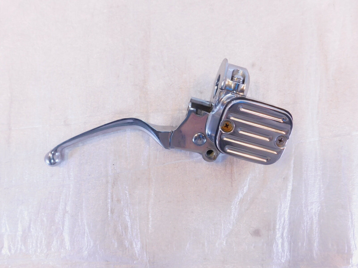 American IronHorse Texas Chopper Chrome Front Brake Master Cylinder w/ Lever - C3 Cycle