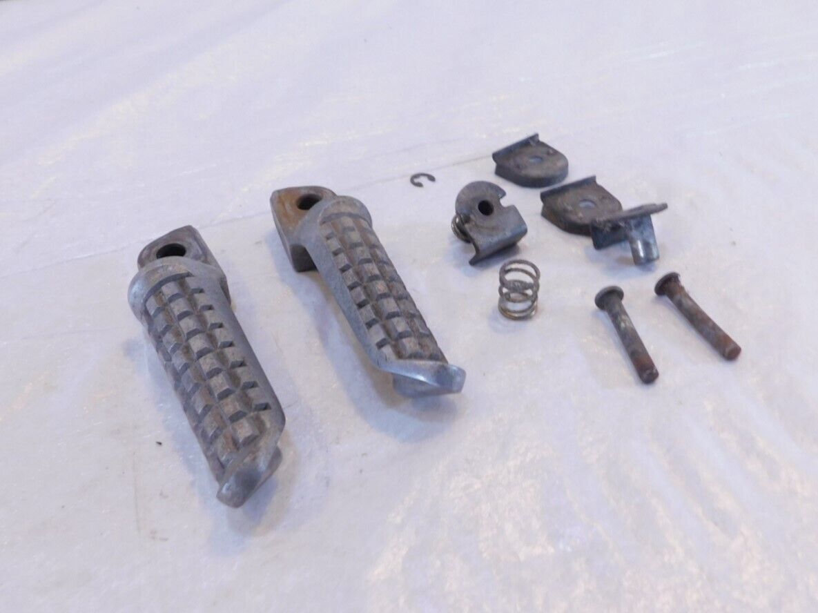 Kawasaki Ninja 250R 300 600R ZX-7R ZX750 ZX11 Rear Passenger Foot Peg Footrests - C3 Cycle