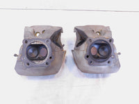 Harley Davidson Touring Softail & Dyna Silver Cylinder Heads & Valves w/ Springs - C3 Cycle