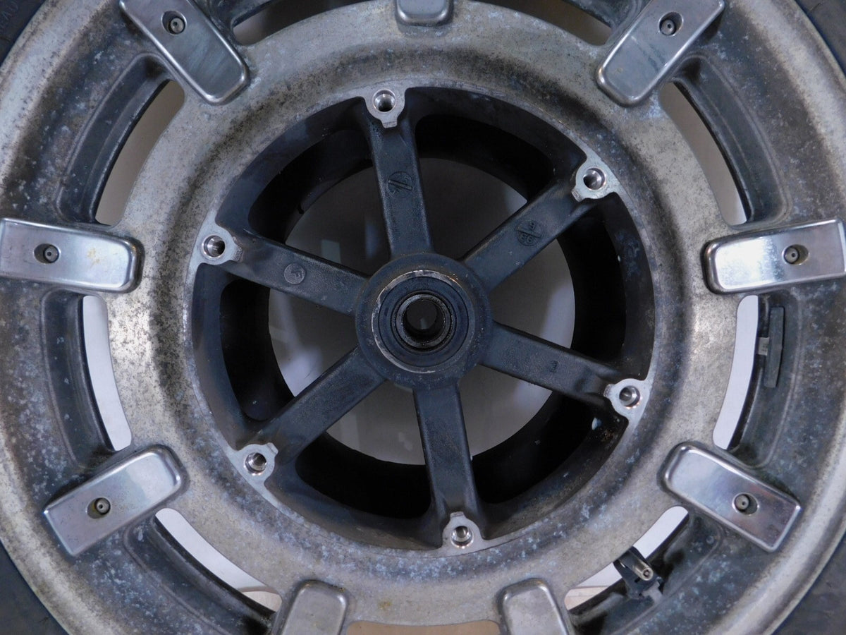 1991-1998 Honda GL1500 GL1500A GL1500I Goldwing 1500 Cast Front Wheel Rim & Tire - C3 Cycle