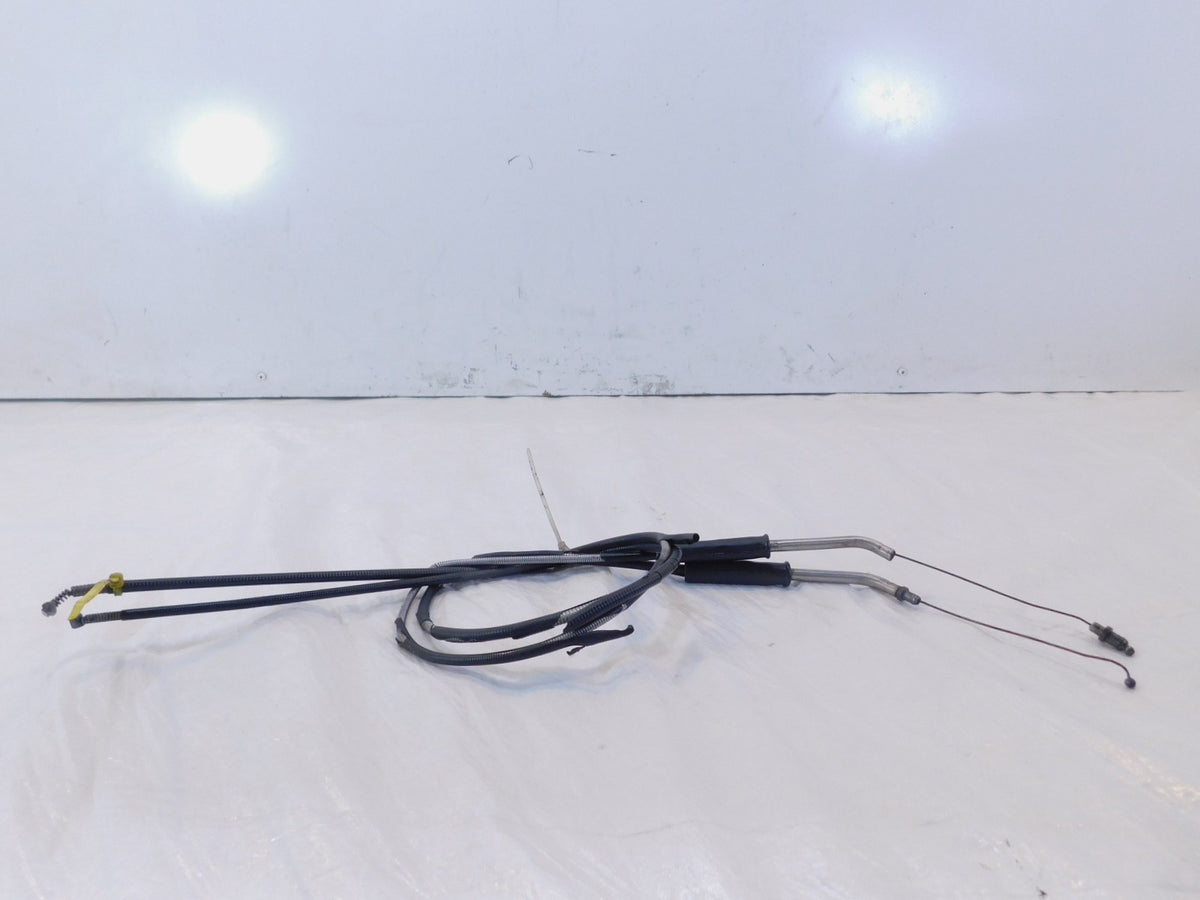 Pair Harley Davidson Sportster 883 Hugger & XLH 1200 Throttle & Idle Cable Lines - C3 Cycle